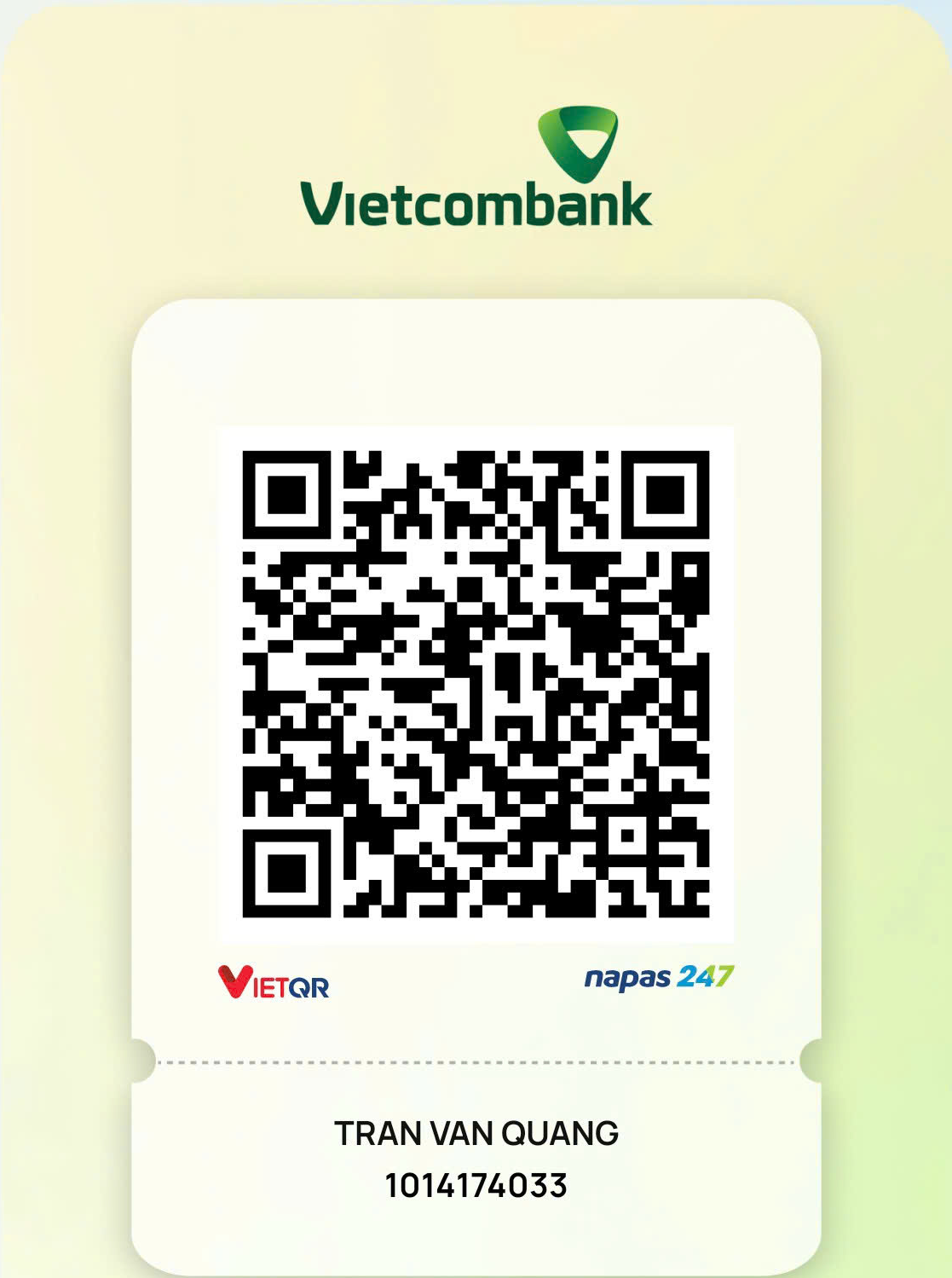 Mã QR chuyển khoản ngân hàng